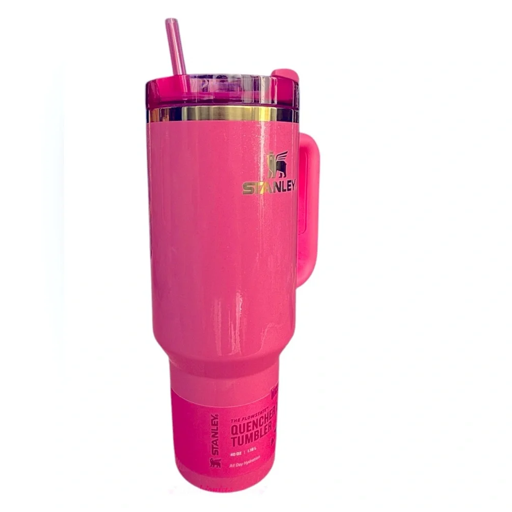 40oz Stanley X Wicked Glinda tumbler cup pink NEW - Picture 4 of 10